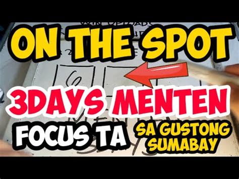 Swertres Hearing ON THE SPOT 3DAYS MENTEN .
